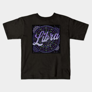 Libra Zodiac Astrology Kids T-Shirt